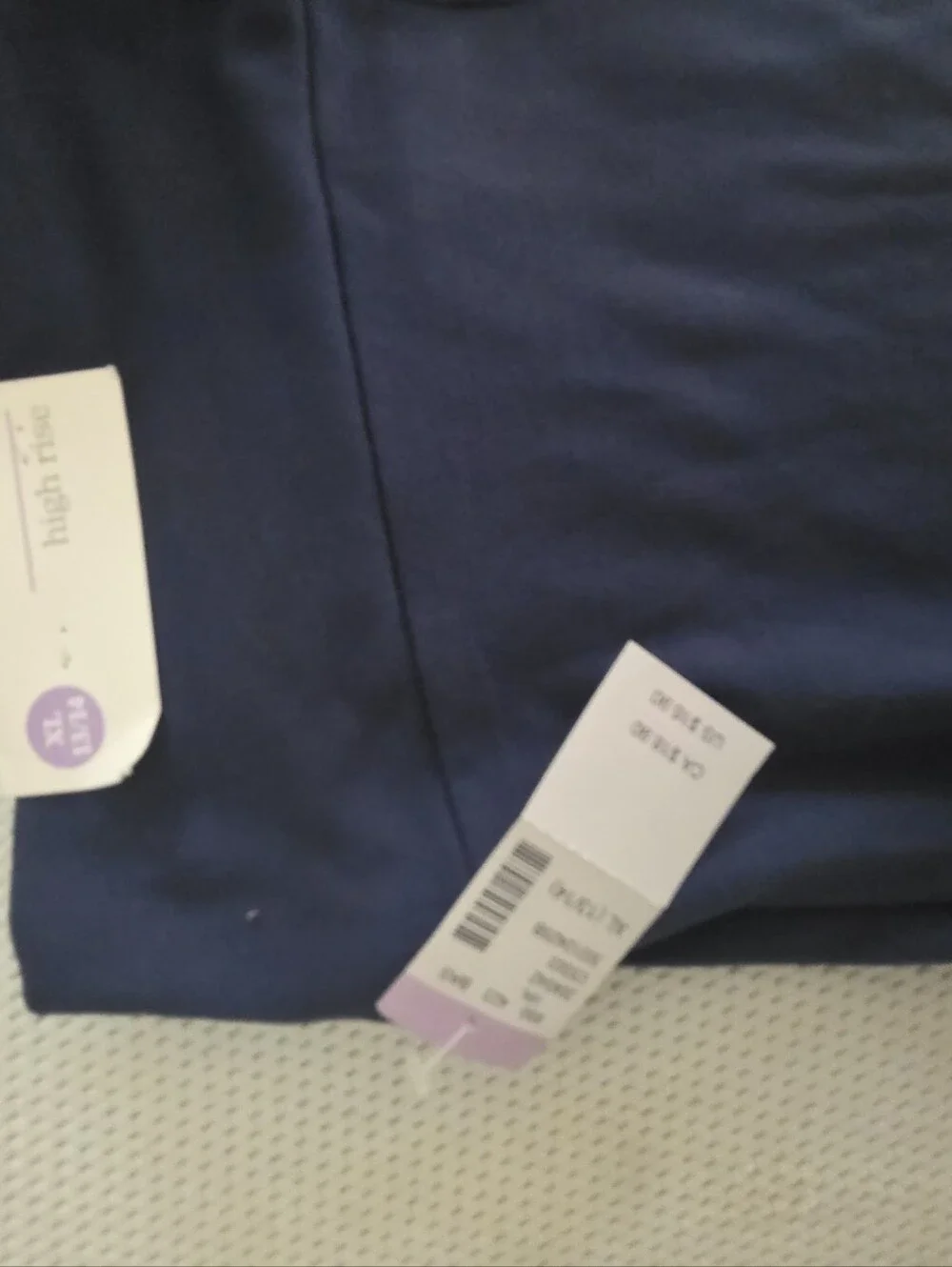 EVIE Dark Navy High-Rise Leggings